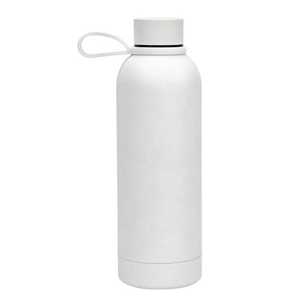 Giftology Double Wall Stainless Steel Bottle 500ml - White