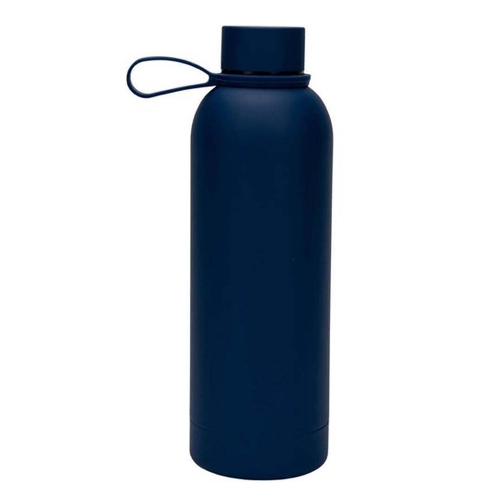 Giftology Double Wall Stainless Steel Bottle 500ml - Navy Blue