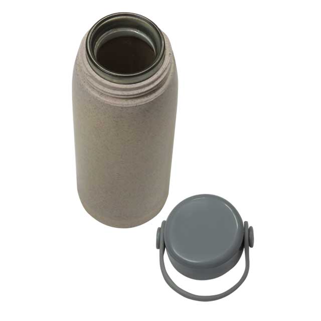 eco-neutral Wheat Straw Glass Bottle