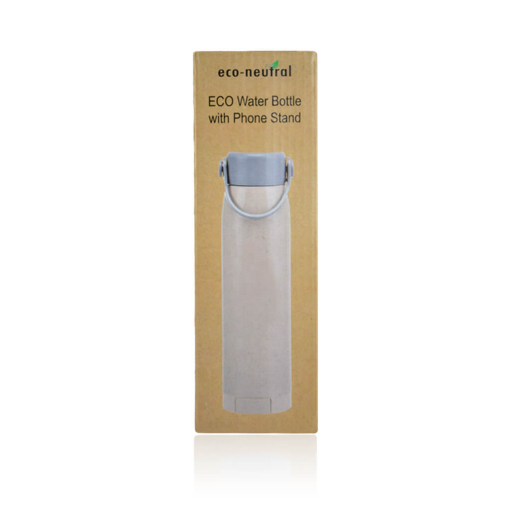 eco-neutral Wheat Straw Glass Bottle