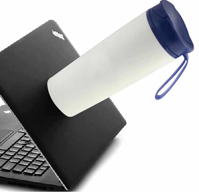 Hans Larsen Anti-Spill Mug with Blue lid