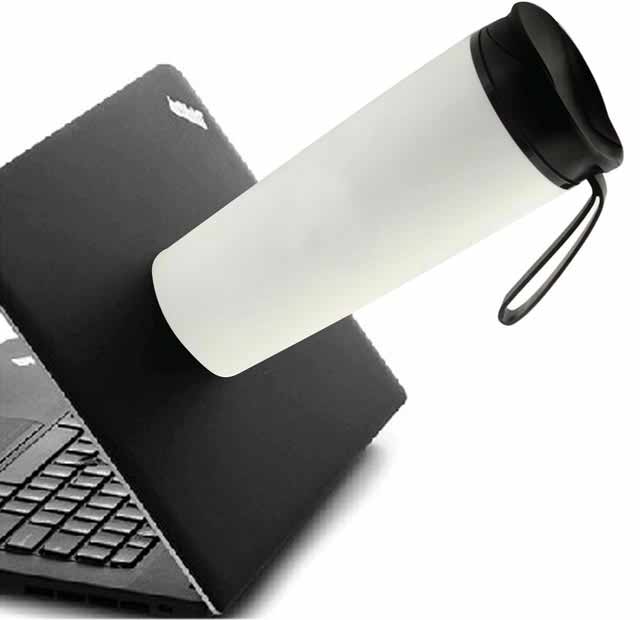 Hans Larsen Anti-Spill Mug with Black lid