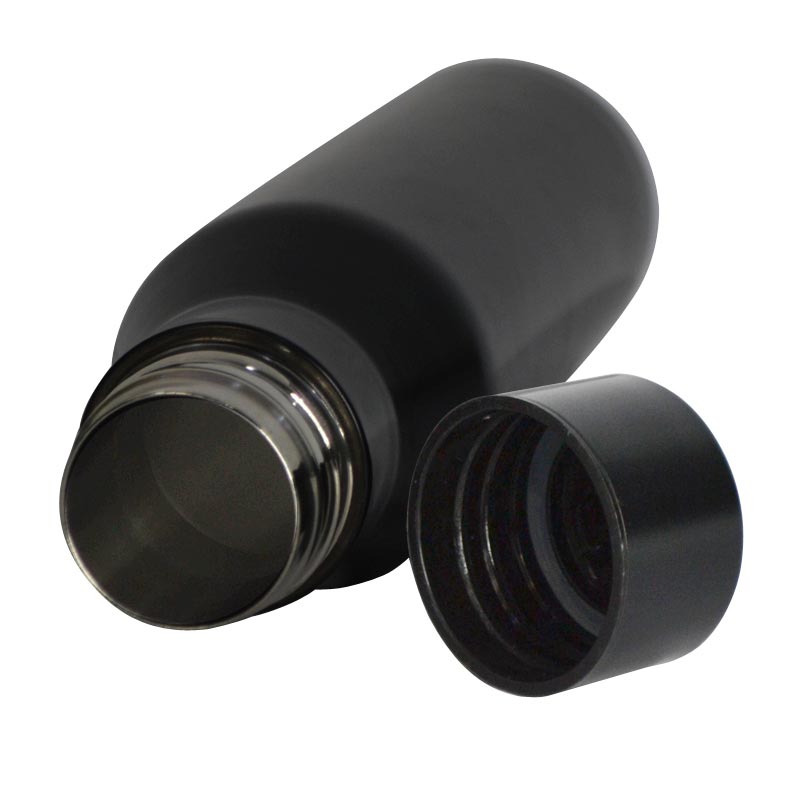 CHANGE Collection SS Double Wall Water Bottle - Black