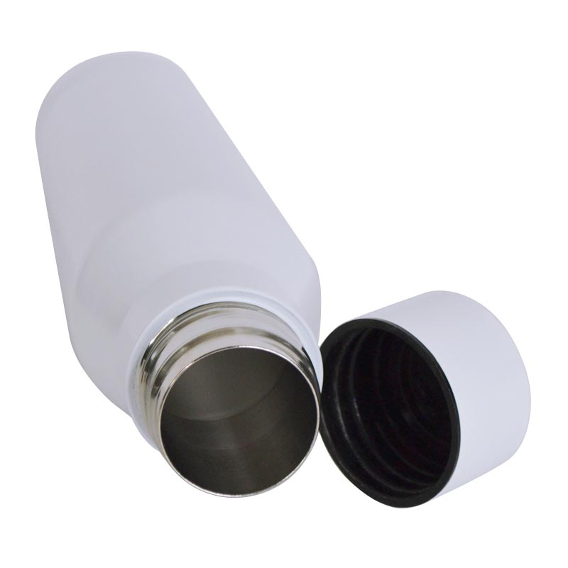 CHANGE Collection SS Double Wall Water Bottle - White