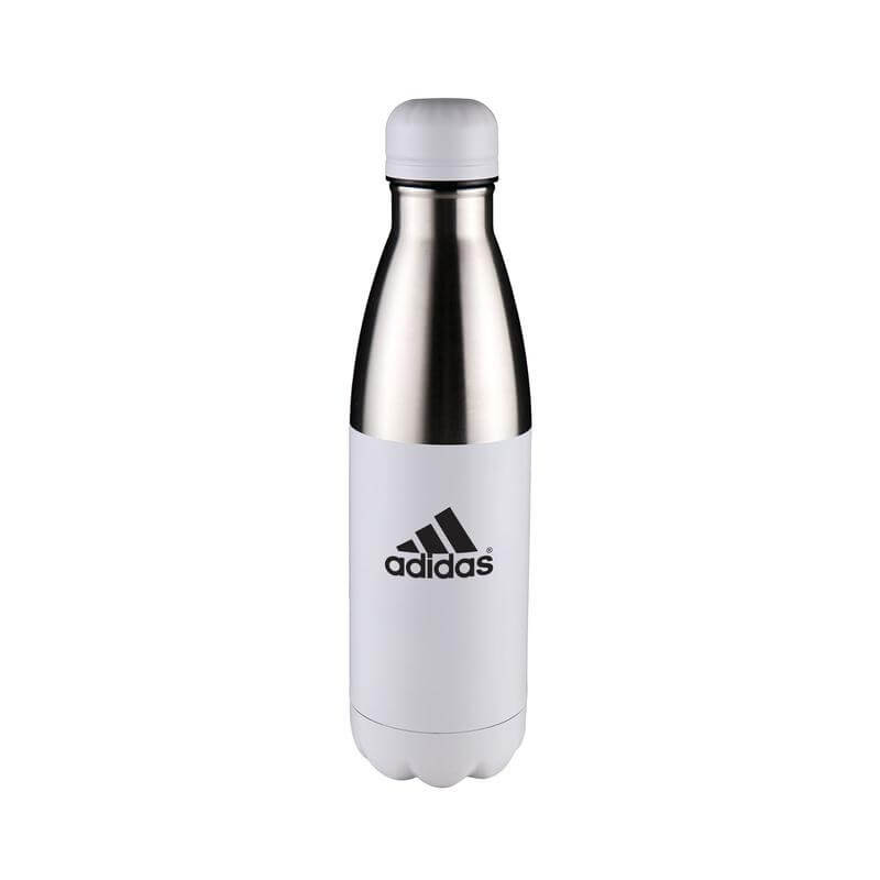 Hans Larsen Double Wall Stainless Steel Water Bottle - White