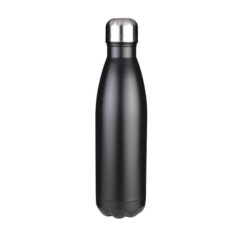 Promotional Double Wall Stainless Steel Water Bottle - Black