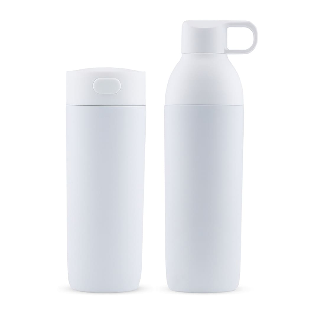 CHANGE ZERO 2-in-1 Modular Hydration Gift Set - White