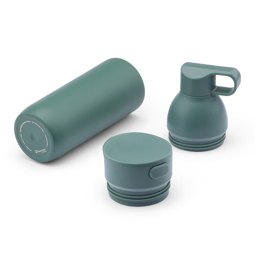 CHANGE ZERO 2-in-1 Modular Hydration Gift Set - Dark Green