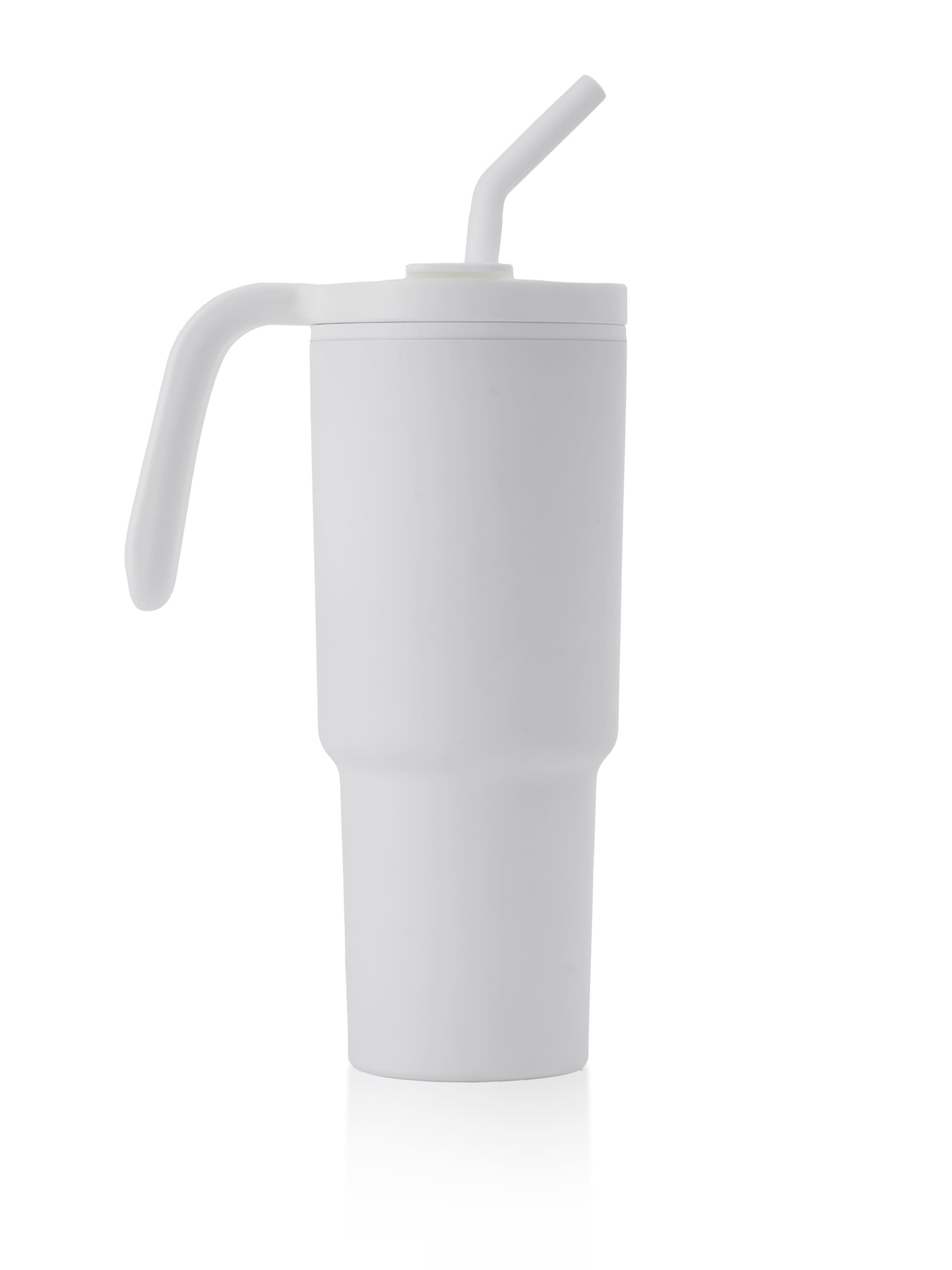 FORZA 360 - Hans Larsen Recycled Stainless Steel/PP Tumbler with 360 Branding - White