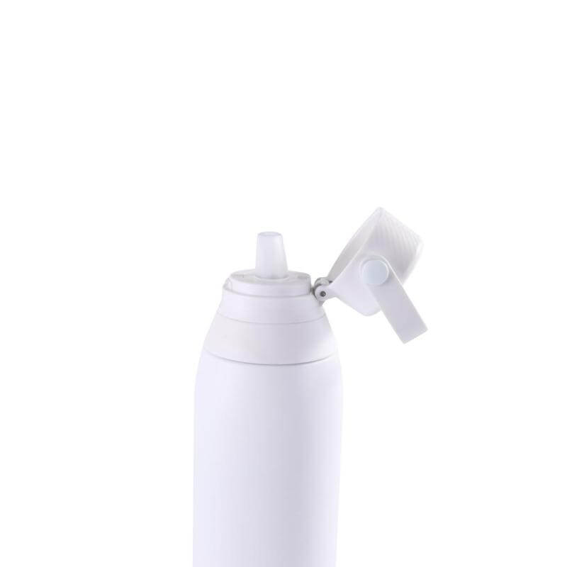 Hans Larsen Double Wall Stainless Steel Vacuum Bottle - 750ml - White