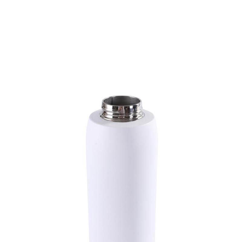 Hans Larsen Double Wall Stainless Steel Vacuum Bottle - 750ml - White