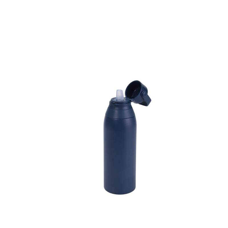 Hans Larsen Double Wall Stainless Steel Vacuum Bottle - 750ml - Navy