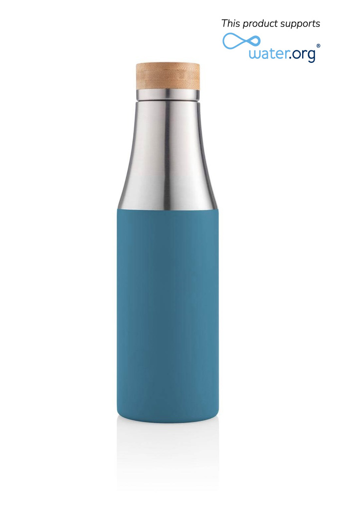 CHANGE Collection Insulated Water Bottle - Blue