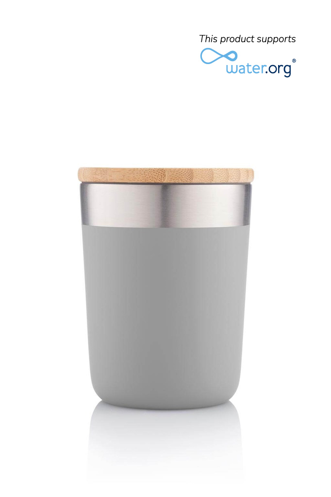 CHANGE Collection Insulated Mug - Grey