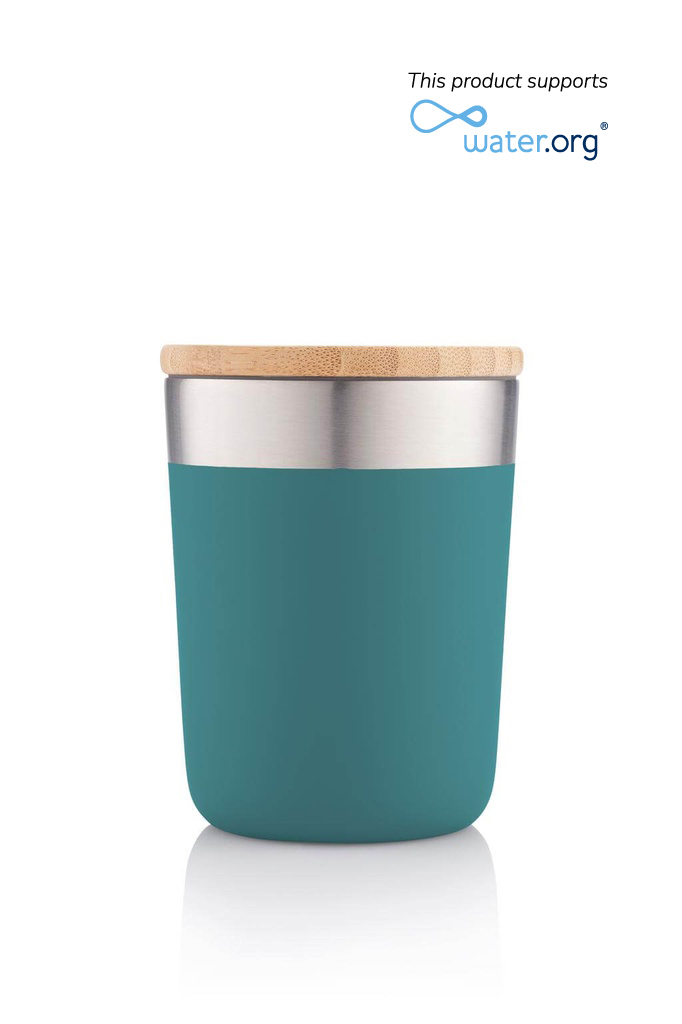 CHANGE Collection Insulated Mug - Aqua Green