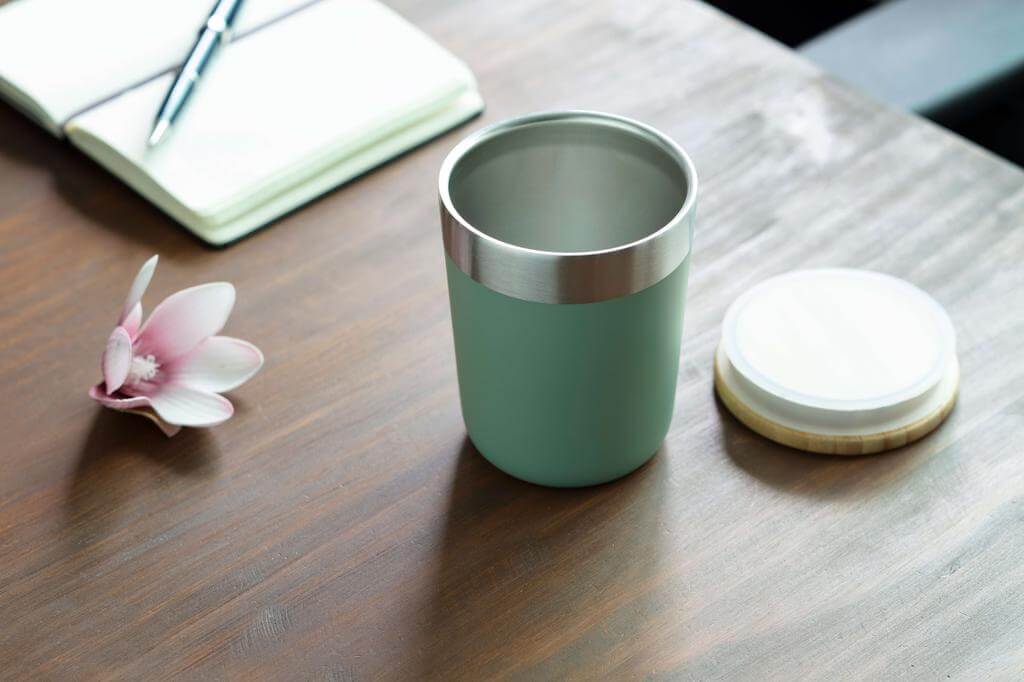 CHANGE Collection Insulated Mug - Aqua Green