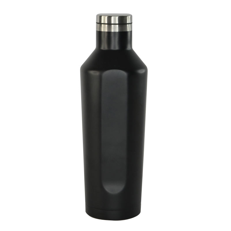 Hans Larsen Stainless Steel Water Bottle - Black