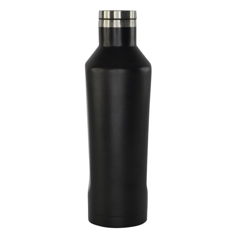 Hans Larsen Stainless Steel Water Bottle - Black