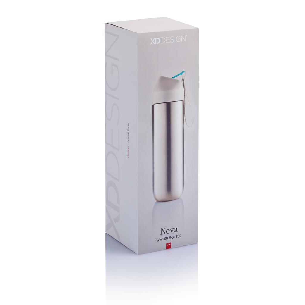 XDDESIGN Stainless Steel Water Bottle Grey-Blue