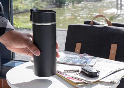 XDXCLUSIVE Stainless Steel Coffee Tumbler With Ceramic Coating