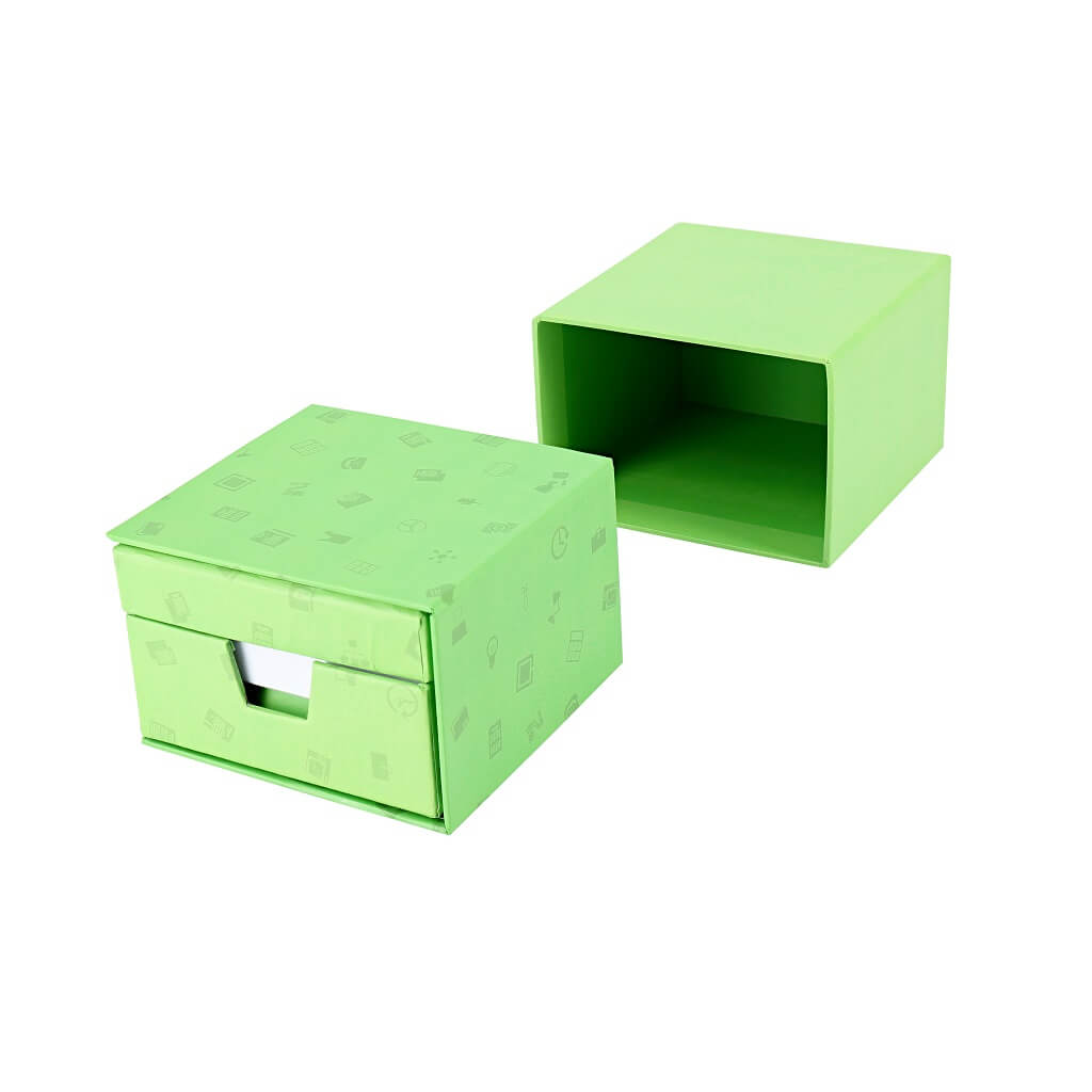 eco-neutral Memo/Calendar Cube - Eco Green