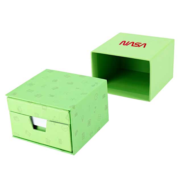 eco-neutral Memo/Calendar Cube - Eco Green