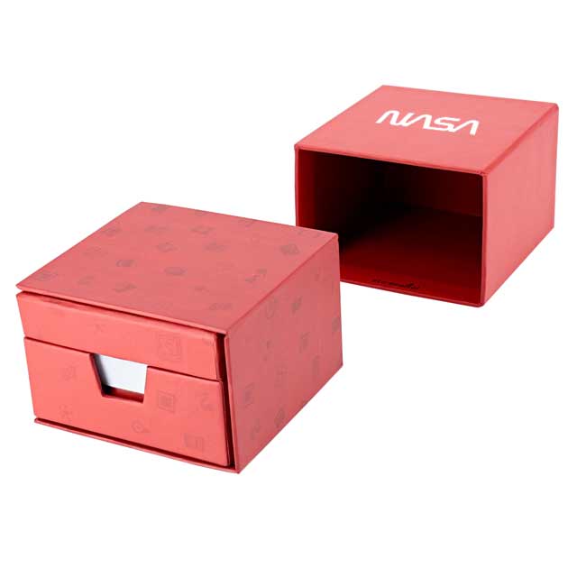 eco-neutral Memo/Calendar Cube - Red