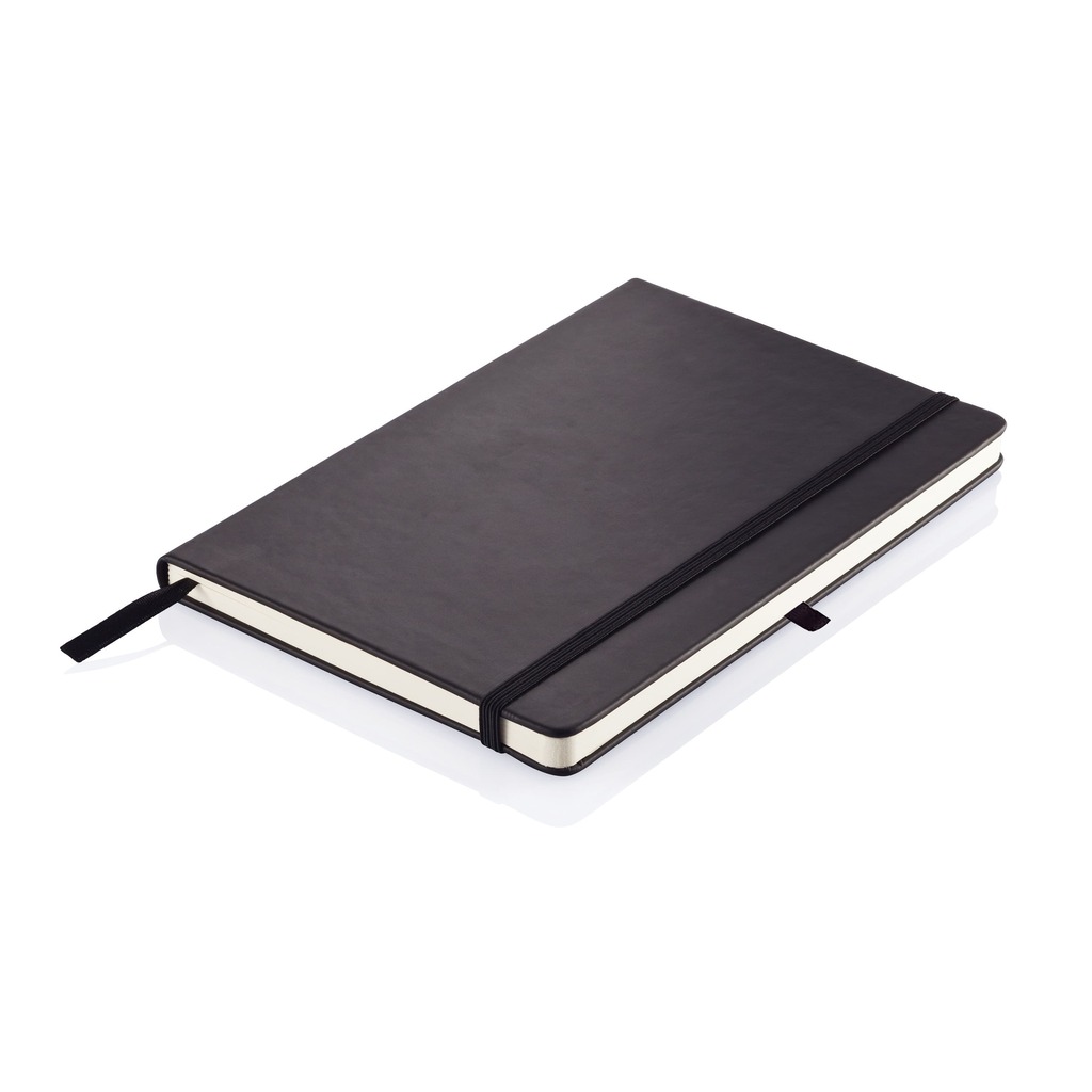 Giftology A5 Hard Cover Notebook and Pen Set - Black