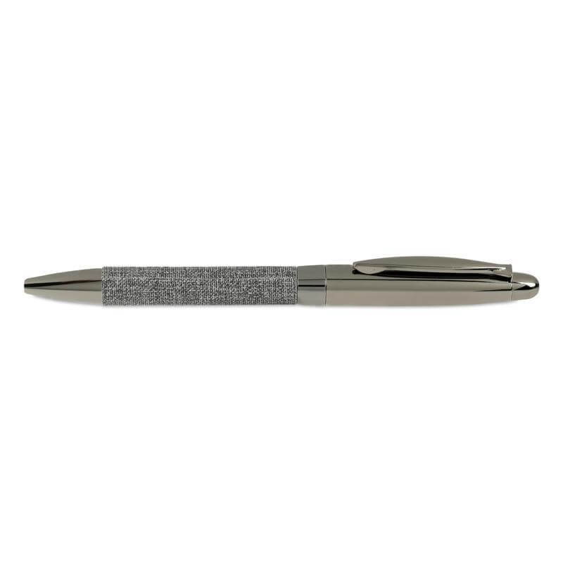 Giftology Gift Set (Card Holder, Key Chain and Pen) - Grey