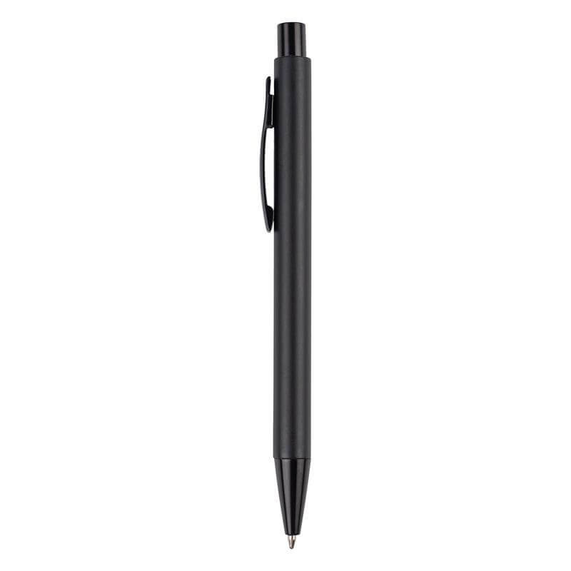 Giftology Set of Tumbler, A5 Notebook and Pen - Black