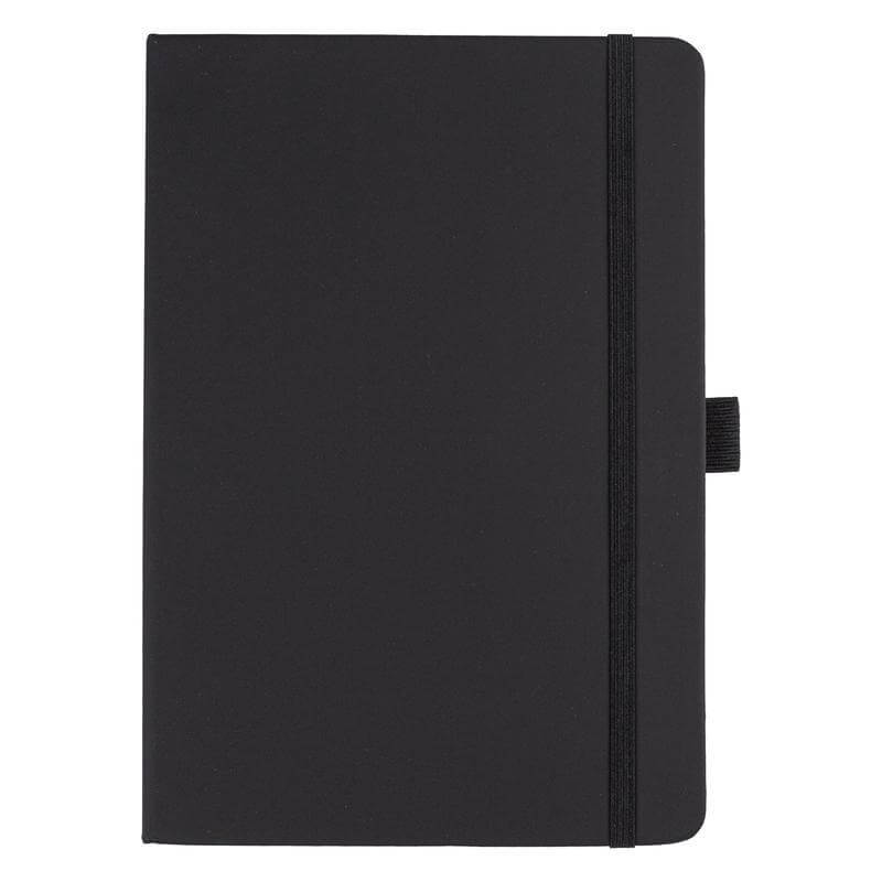 Giftology Set of Tumbler, A5 Notebook and Pen - Black