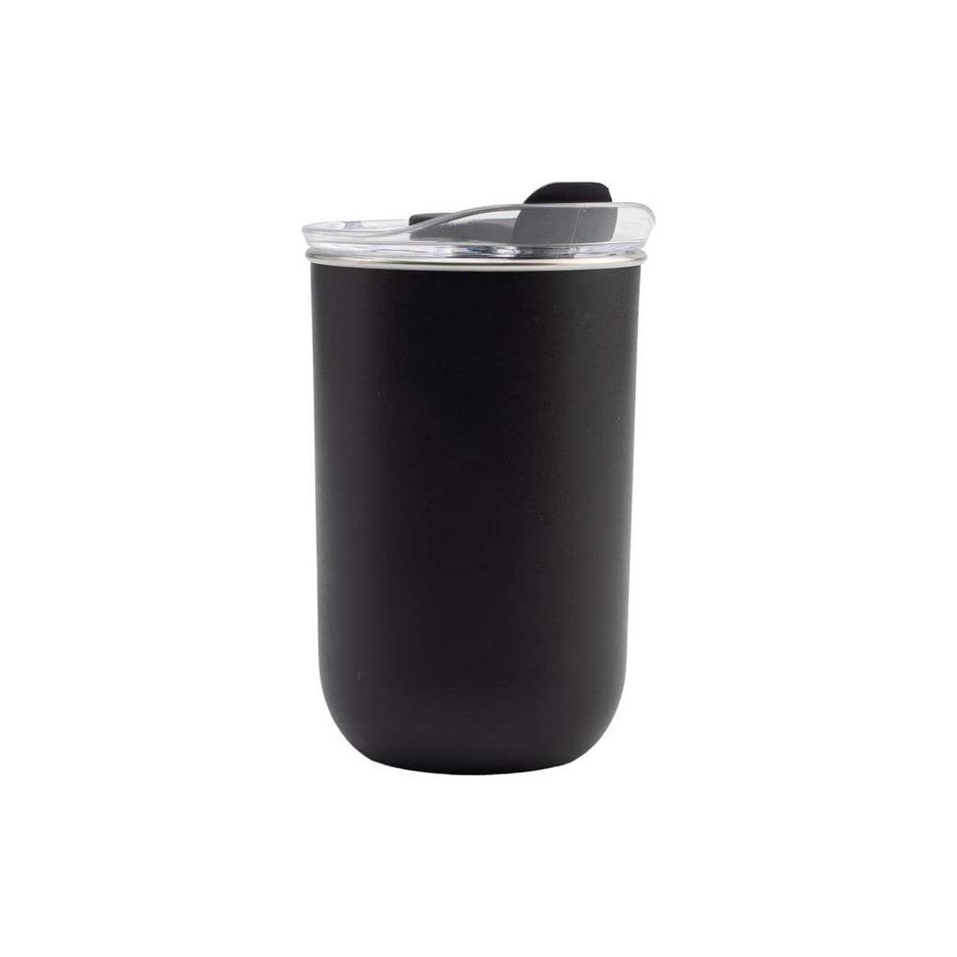 Giftology Set of Tumbler, A5 Notebook and Pen - Black