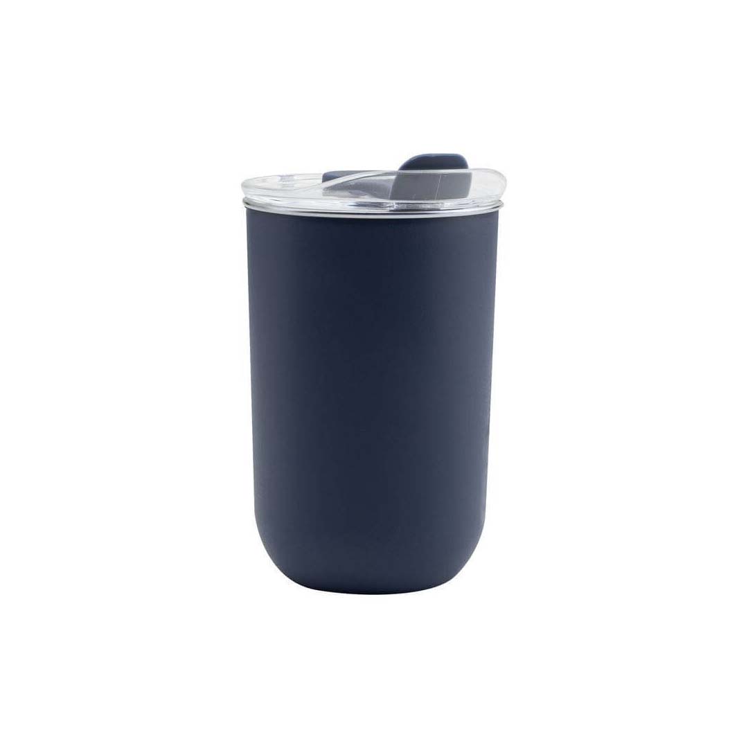 Giftology Set of Tumbler, A5 Notebook and Pen - Navy Blue