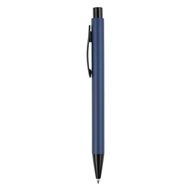 Giftology Set of Tumbler, A5 Notebook and Pen - Navy Blue