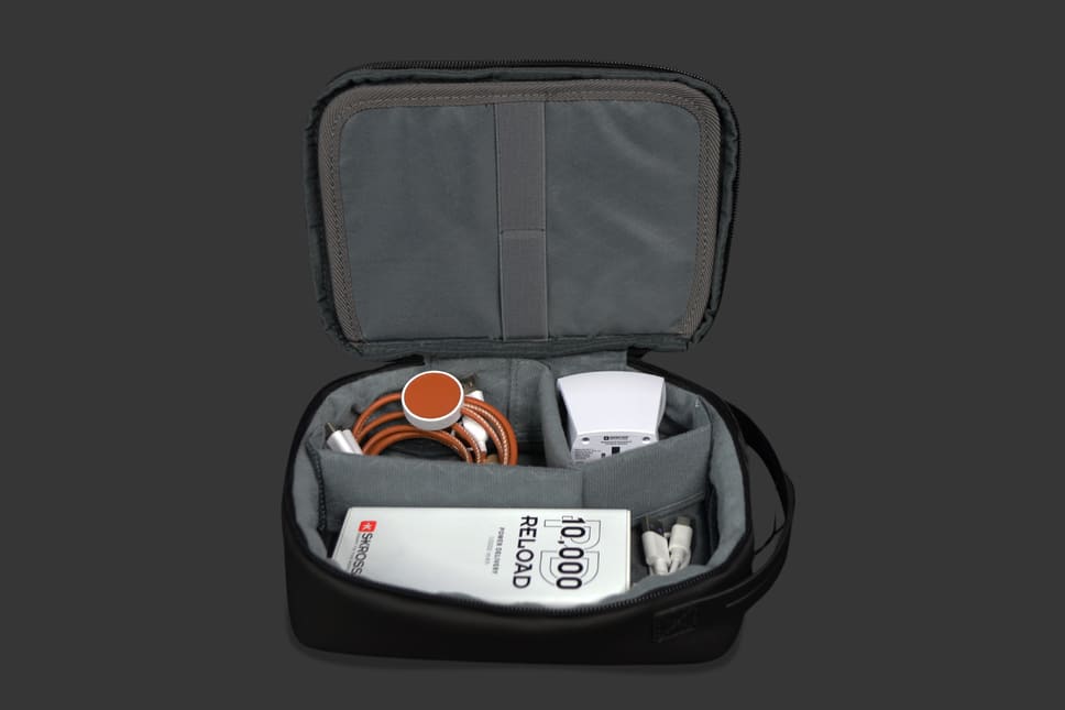 Gift Set of Powerbank, Travel Adapter & Charging Cable