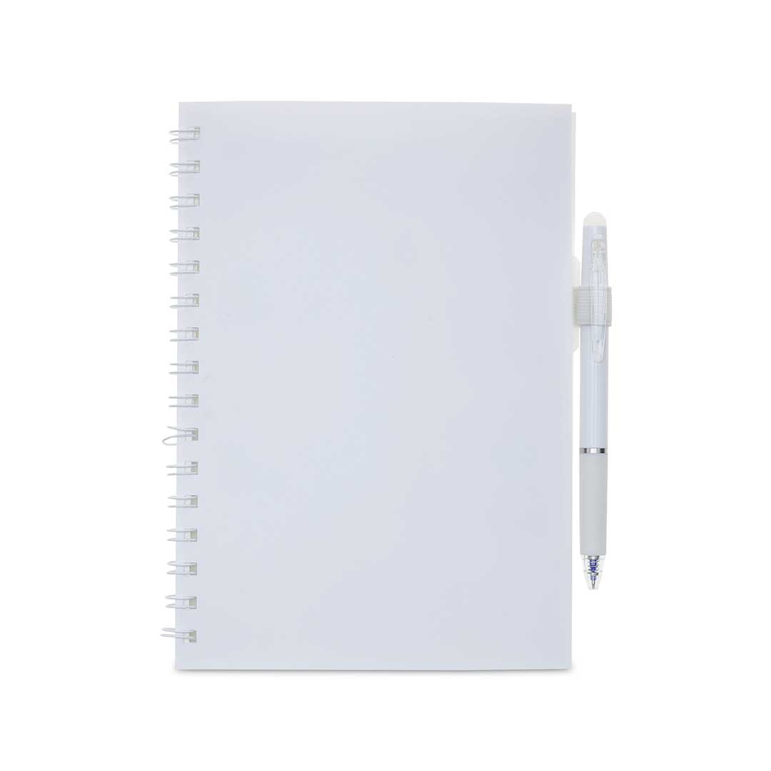 Santhome® Eternity - The Reusable Notebook & Pen Set - White