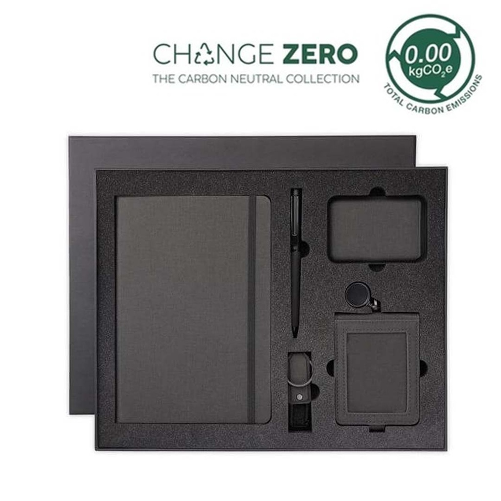 CHANGE ZERO Sustainable 5pc Onboarding Gift Set - Black
