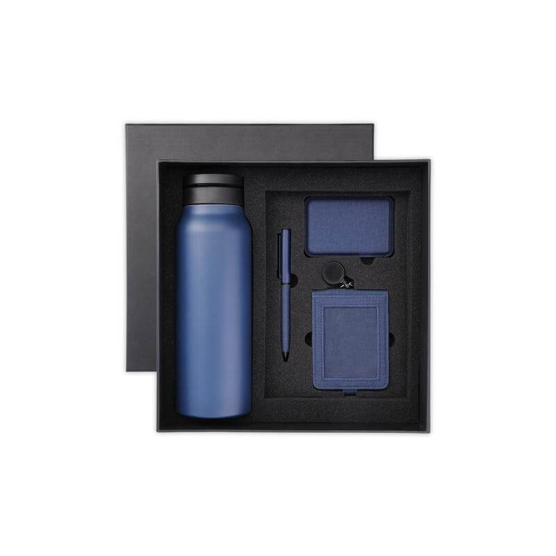 CHANGE ZERO Sustainable 5pc Gratitude Gift Set - Navy Blue
