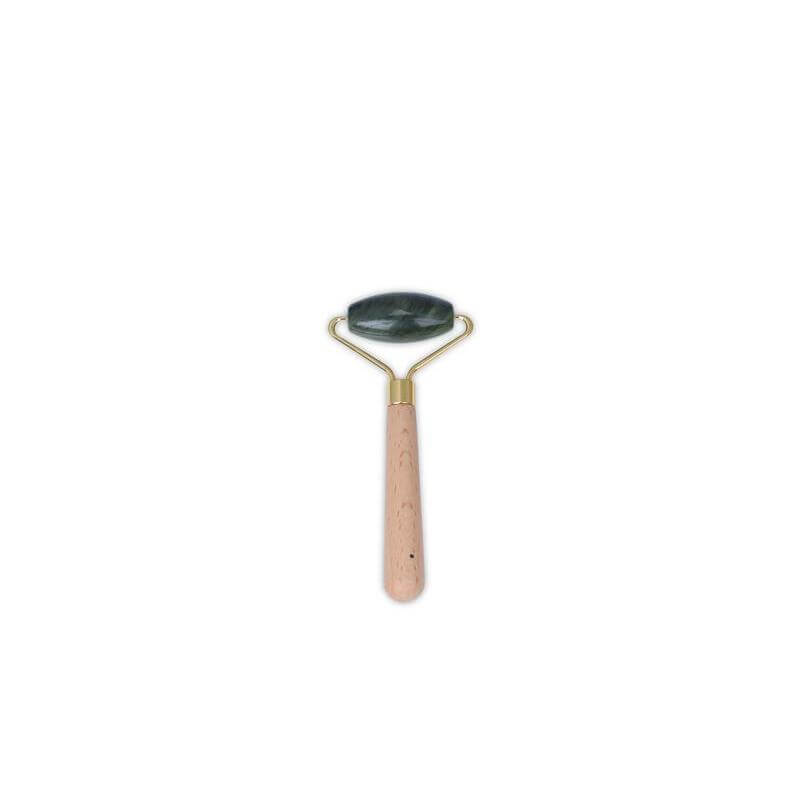 Set of Jade Face Roller, Guasha and Mirror