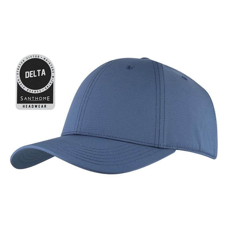 Santhome® DryNCool® Performance Stretch-Fitted Cap - Air Force Blue