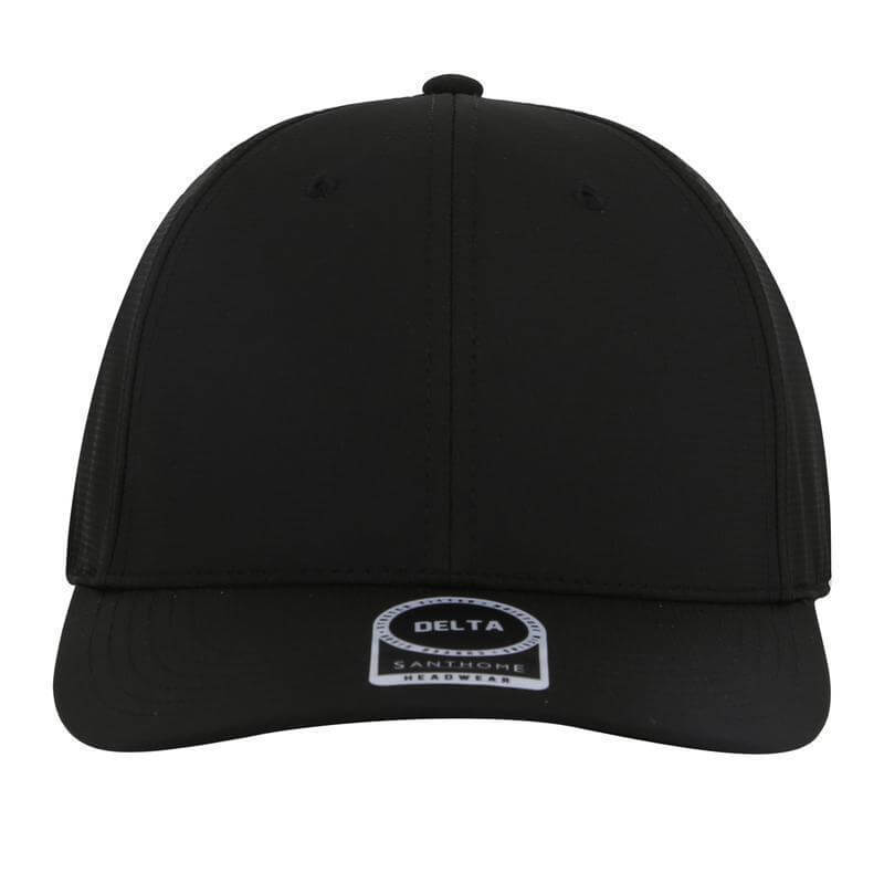 Santhome® DryNCool® Performance Stretch-Fitted Cap - Black