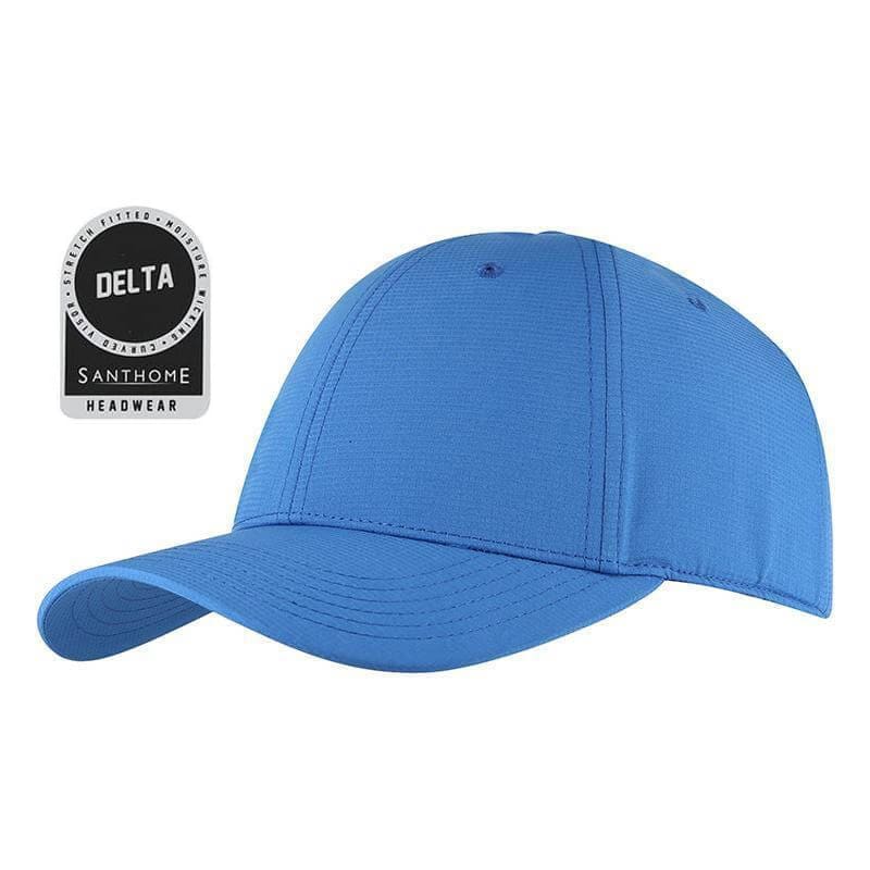 Santhome® DryNCool® Performance Stretch-Fitted Cap - Marine Blue