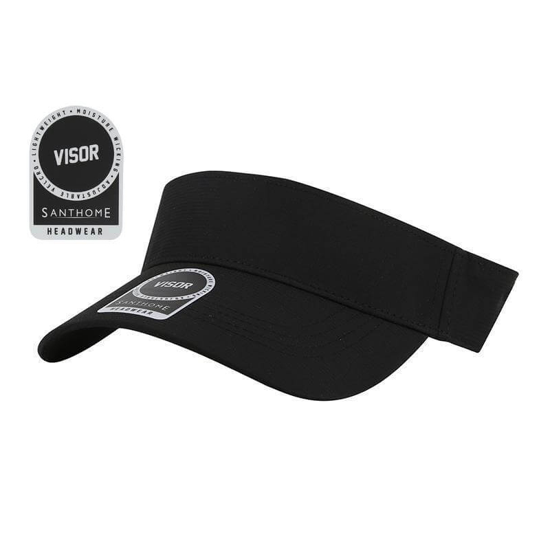 Santhome® Visor Cap - Black