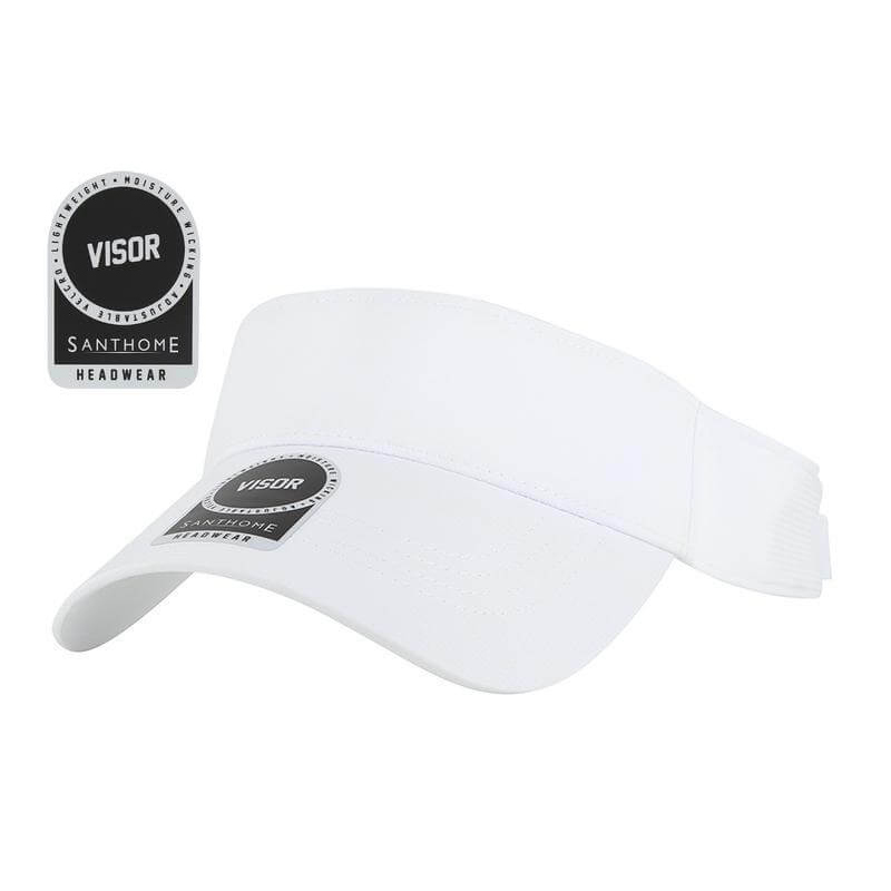 Santhome® Visor Cap - White