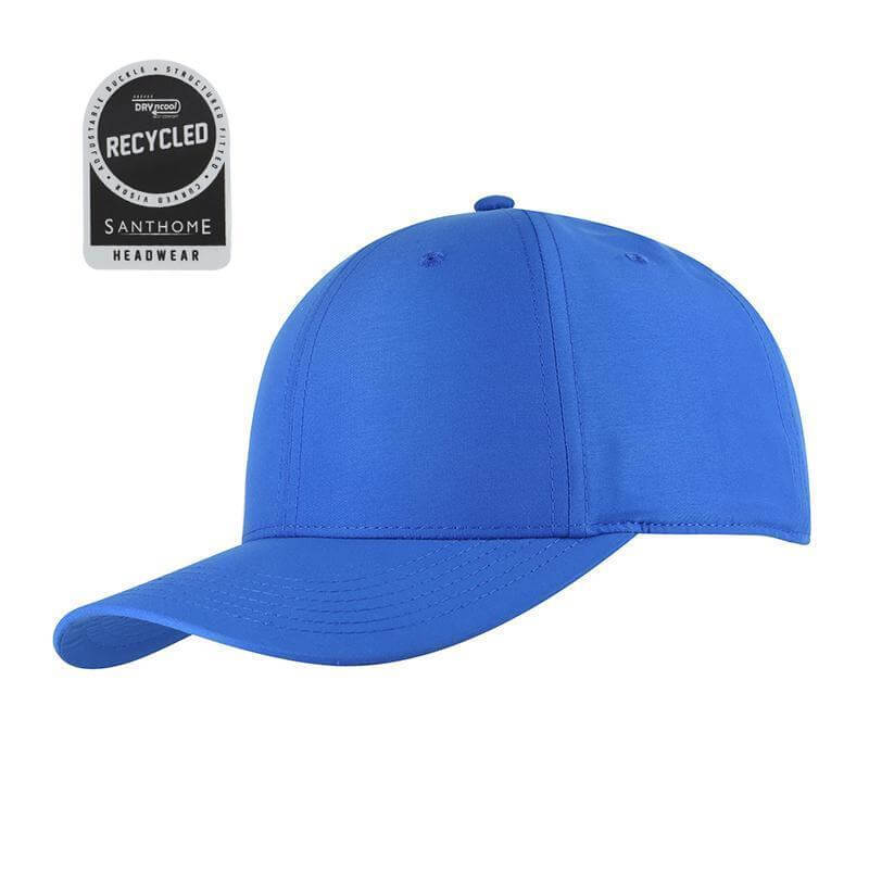 Santhome RPET 6 Panel DryNCool® Sport Cap - Royal Blue