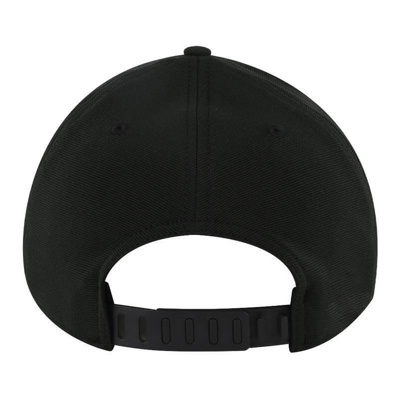 Santhome Recycled 6 Panel Adjustable Cap - Black