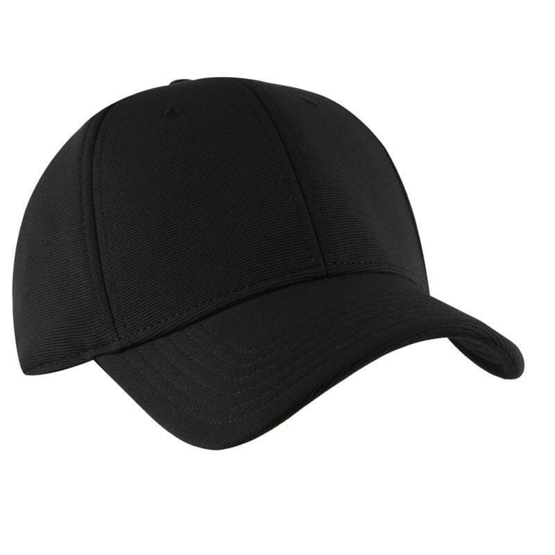Santhome Recycled 6 Panel Adjustable Cap - Black
