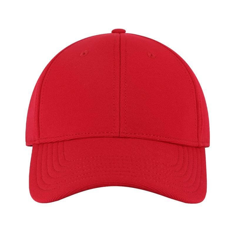 Santhome Recycled 6 Panel Adjustable Cap - Red