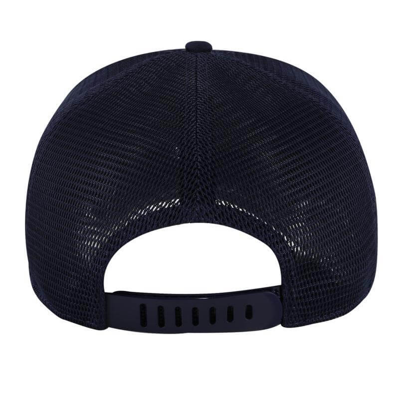 Santhome 6 Panel Trucker Cap - Navy Blue