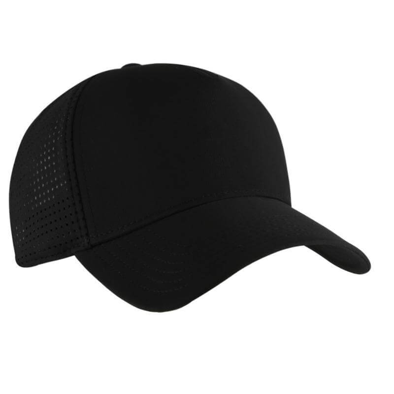 Santhome 5 Panel DryNCool® Sports Cap - Black